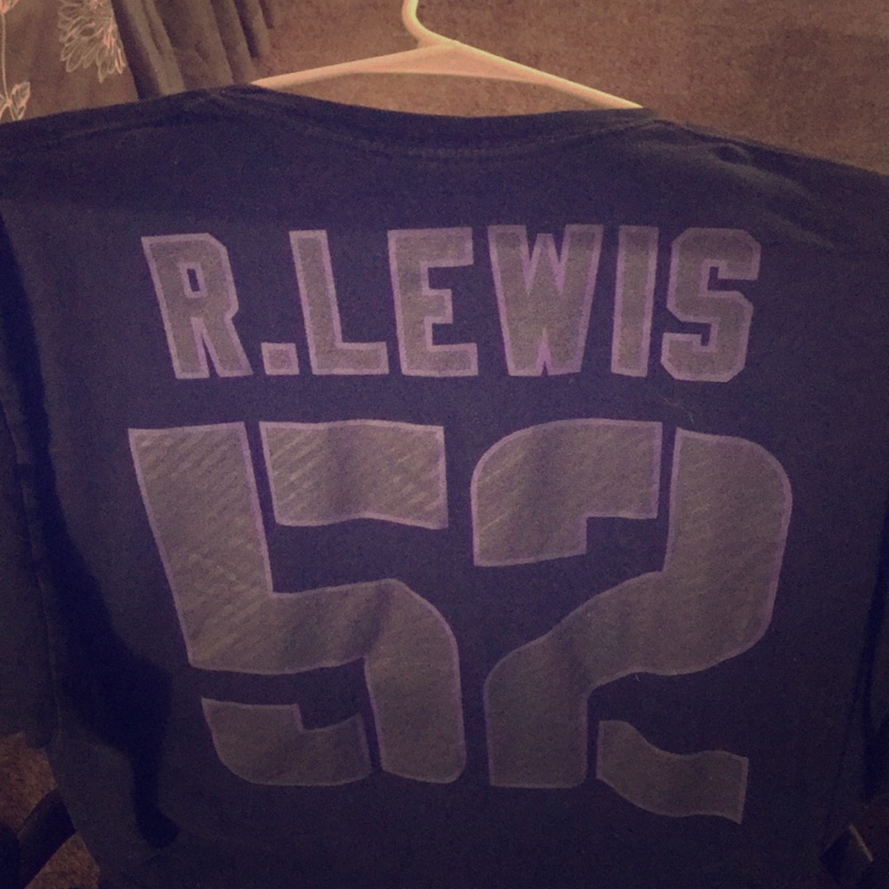 R Lewis T-shirt Baltimore Ravens